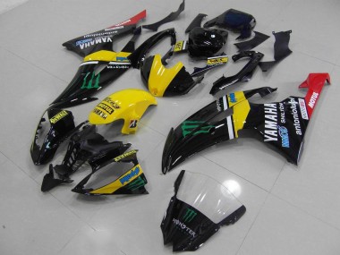 Discount 2008-2016 Yellow Monster Yamaha YZF R6 Bike Fairings Canada
