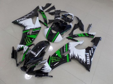 Discount 2008-2016 Special White Green Monster Yamaha YZF R6 Motorbike Fairing Kits Canada