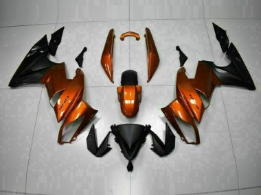 Discount 2009-2011 Orange Kawasaki EX650 Motorbike Fairing Canada