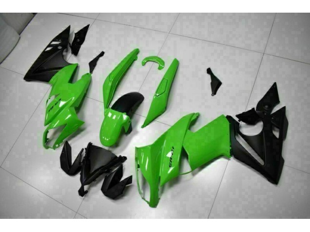 Discount 2009-2011 Green Black Kawasaki EX650 Motor Bike Fairings Canada Discount 2009-2011 Green Black Kawasaki EX650 Motor Bike Fairings Canada