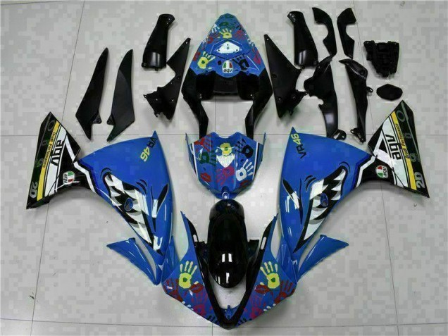 Discount 2009-2011 Blue Yamaha YZF R1 Bike Fairings Canada