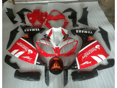Discount 2009-2011 Red White and Black Graphic Yamaha YZF R1 Motorbike Fairing Canada