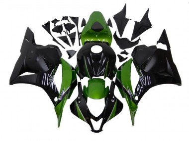 Discount 2009-2012 Green Black Honda CBR600RR Motorcycle Fairings Kit Canada
