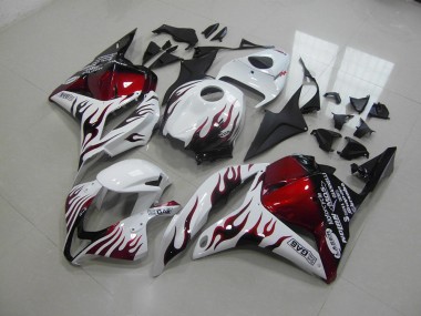 Discount 2009-2012 Red Black Flame Honda CBR600RR Motor Bike Fairings Canada