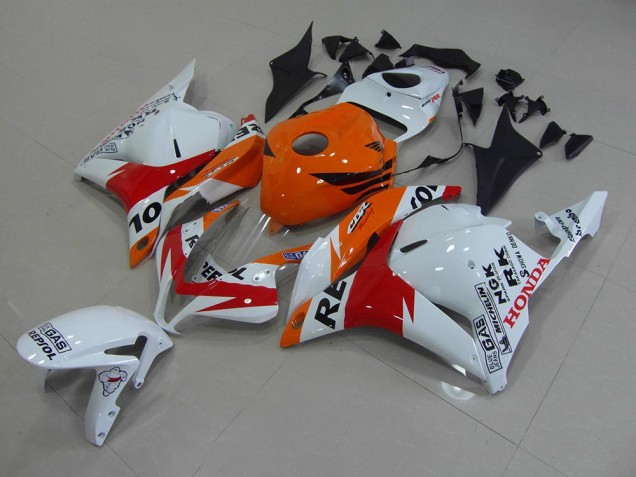 Discount 2009-2012 White Repsol Honda CBR600RR Motorcycle Fairings Canada Discount 2009-2012 White Repsol Honda CBR600RR Motorcycle Fairings Canada