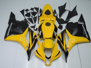 Discount 2009-2012 Yellow Black Honda CBR600RR Motorcycle Fairing Kits Canada