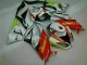 Discount 2009-2012 White Red H. Energy Kawasaki ZX6R Motorcycle Fairings Kit Canada Discount 2009-2012 White Red H. Energy Kawasaki ZX6R Motorcycle Fairings Kit Canada
