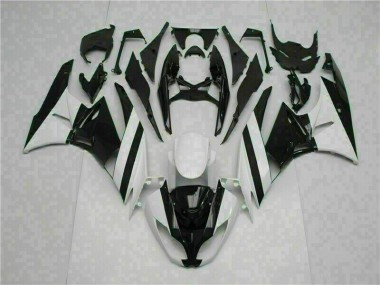 Discount 2009-2012 White Black Kawasaki ZX6R Motorcycle Replacement Fairings Canada