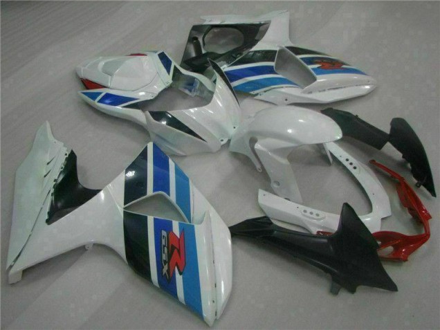 Discount 2009-2016 White Suzuki GSXR1000 Motorcycle Fairings Canada Discount 2009-2016 White Suzuki GSXR1000 Motorcycle Fairings Canada
