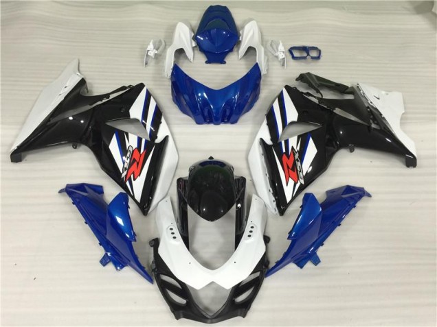 Discount 2009-2016 White Blue Black Suzuki GSXR1000 Motorbike Fairings Canada Discount 2009-2016 White Blue Black Suzuki GSXR1000 Motorbike Fairings Canada