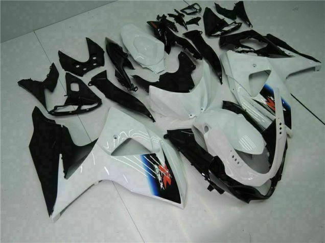 Discount 2009-2016 White Black Suzuki GSXR1000 Motor Bike Fairings Canada Discount 2009-2016 White Black Suzuki GSXR1000 Motor Bike Fairings Canada