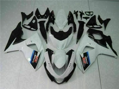 Discount 2009-2016 Suzuki GSXR 1000 Motorcycle Fairings MF1847 - White Black Canada