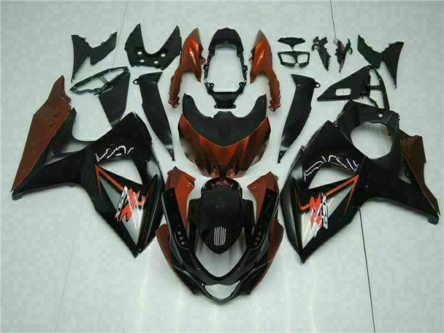 Discount 2009-2016 Brown Black Suzuki GSXR1000 Bike Fairing Kit Canada Discount 2009-2016 Brown Black Suzuki GSXR1000 Bike Fairing Kit Canada