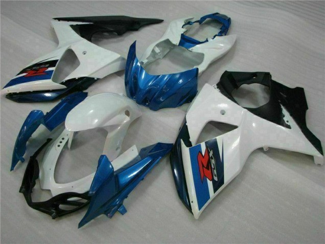Discount 2009-2016 Blue White Suzuki GSXR1000 Motorcycle Fairings Kits Canada