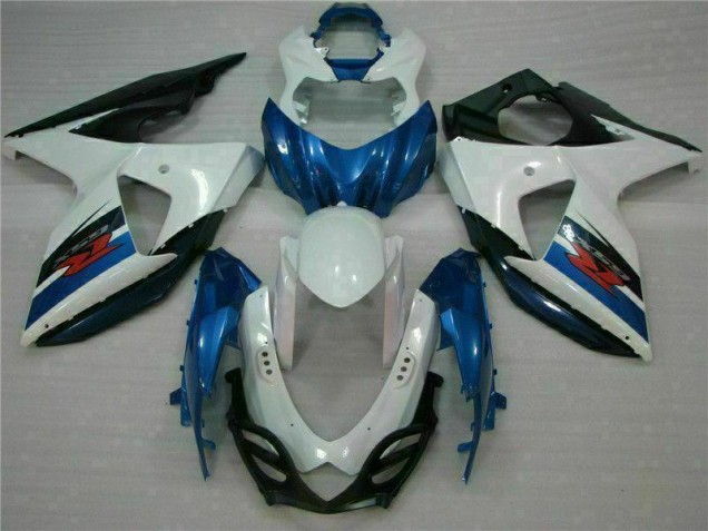 Discount 2009-2016 Blue White Suzuki GSXR1000 Motorcycle Fairings Kits Canada