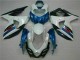 Discount 2009-2016 Blue White Suzuki GSXR1000 Motorcycle Fairings Kits Canada