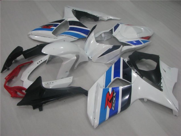 Discount 2009-2016 White Blue Suzuki GSXR1000 Replacement Fairings Canada Discount 2009-2016 White Blue Suzuki GSXR1000 Replacement Fairings Canada