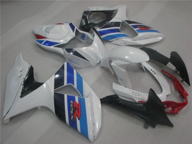 Discount 2009-2016 White Blue Suzuki GSXR1000 Replacement Fairings Canada Discount 2009-2016 White Blue Suzuki GSXR1000 Replacement Fairings Canada