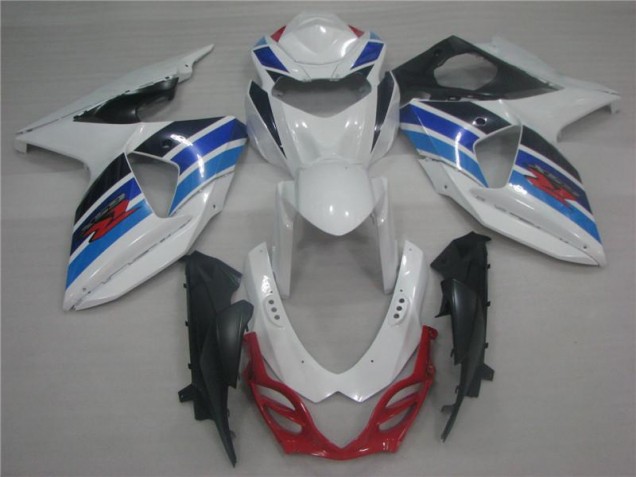 Discount 2009-2016 White Blue Suzuki GSXR1000 Replacement Fairings Canada Discount 2009-2016 White Blue Suzuki GSXR1000 Replacement Fairings Canada
