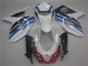 Discount 2009-2016 White Blue Suzuki GSXR1000 Replacement Fairings Canada Discount 2009-2016 White Blue Suzuki GSXR1000 Replacement Fairings Canada