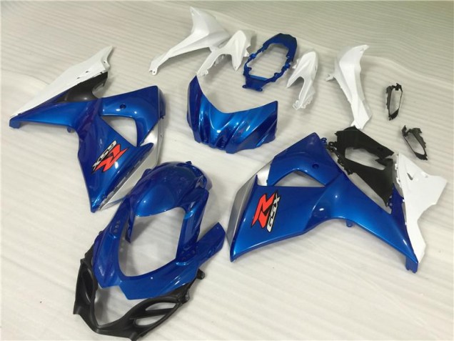 Discount 2009-2016 Blue White Suzuki GSXR1000 Motor Fairings Canada Discount 2009-2016 Blue White Suzuki GSXR1000 Motor Fairings Canada