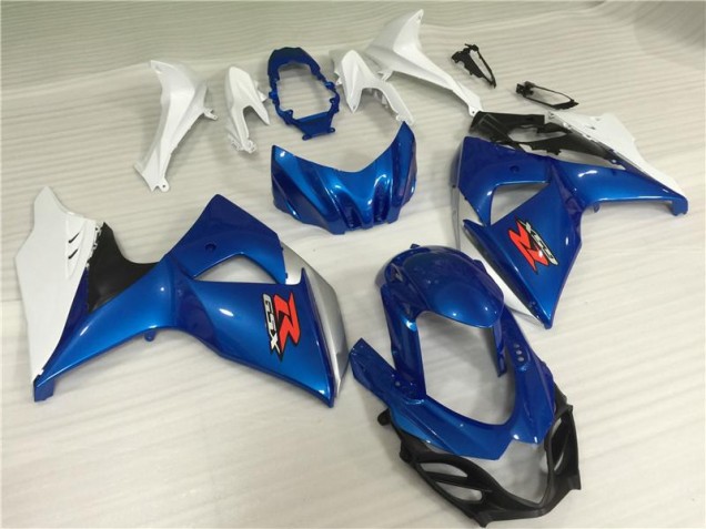 Discount 2009-2016 Blue White Suzuki GSXR1000 Motor Fairings Canada Discount 2009-2016 Blue White Suzuki GSXR1000 Motor Fairings Canada