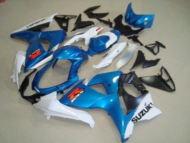 Discount 2009-2016 Blue and White OEM Style Suzuki GSXR 1000 K9 Motorcycle Bodywork Canada