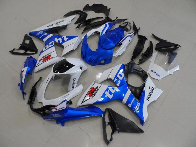 Discount 2009-2016 Blue Tyco Suzuki GSXR 1000 K9 Moto Fairings Canada Discount 2009-2016 Blue Tyco Suzuki GSXR 1000 K9 Moto Fairings Canada