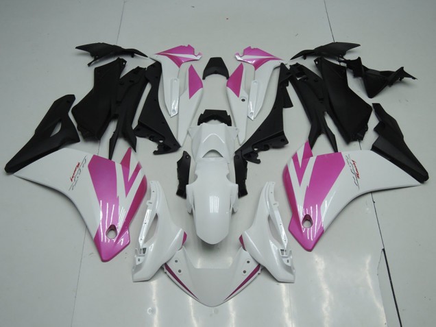 Discount 2011-2013 White Pink Honda CBR250RR Moto Fairings Canada Discount 2011-2013 White Pink Honda CBR250RR Moto Fairings Canada