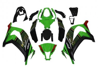Discount 2011-2015 Green Black Kawasaki ZX10R Bike Fairing Canada