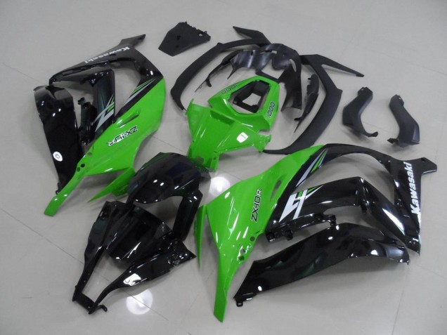 Discount 2011-2015 Green and Black Kawasaki ZX10R Motorcycle Replacement Fairings Canada Discount 2011-2015 Green and Black Kawasaki ZX10R Motorcycle Replacement Fairings Canada