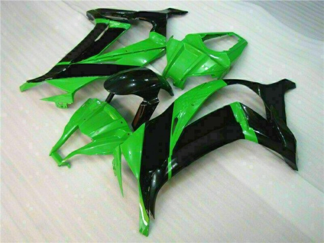 Discount 2011-2015 Green Black Kawasaki ZX10R Motor Fairings Canada Discount 2011-2015 Green Black Kawasaki ZX10R Motor Fairings Canada