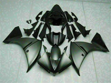 Discount 2012-2014 Grey Black Yamaha YZF R1 Moto Fairings Canada