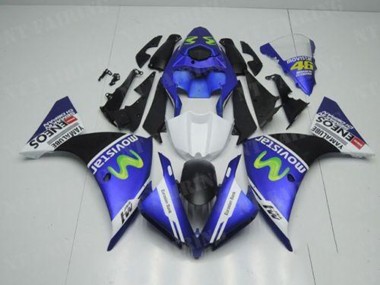 Discount 2012-2014 Blue White Black Yamaha YZF R1 Motorcycle Replacement Fairings Canada