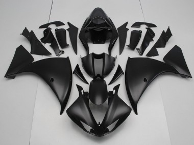 Discount 2012-2014 Matte Black Yamaha YZF R1 Replacement Motorcycle Fairings Canada
