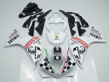 Discount 2012-2014 White Black Abrath Yamaha YZF R1 Motorcycle Replacement Fairings Canada