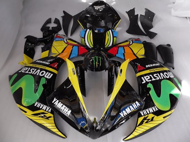Discount 2012-2014 Rossi Moviestar Yamaha YZF R1 Bike Fairing Canada Discount 2012-2014 Rossi Moviestar Yamaha YZF R1 Bike Fairing Canada