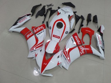 Discount 2012-2016 Red and White Supreme Honda CBR1000RR Motorbike Fairing Canada