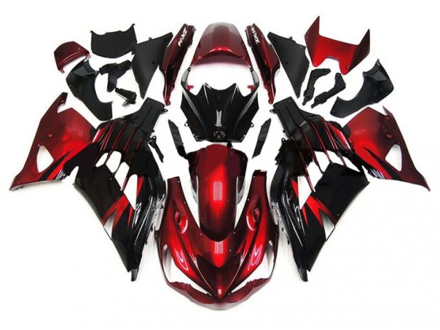 Discount 2012-2021 Red Black Kawasaki ZX14R ZZR1400 Motorbike Fairings Canada Discount 2012-2021 Red Black Kawasaki ZX14R ZZR1400 Motorbike Fairings Canada