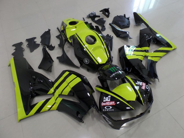 Discount 2013-2023 Green Black Honda CBR600RR Motorcycle Fairings Canada Discount 2013-2023 Green Black Honda CBR600RR Motorcycle Fairings Canada