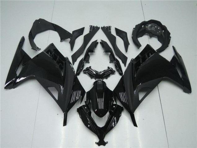 Discount 2013-2016 Glossy Matte Black Kawasaki EX300 Bike Fairings Canada Discount 2013-2016 Glossy Matte Black Kawasaki EX300 Bike Fairings Canada