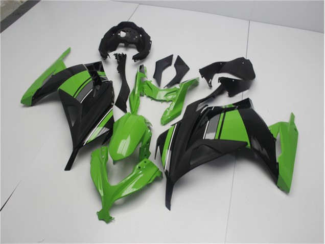 Discount 2013-2016 Green Black Kawasaki EX300 Motor Bike Fairings Canada Discount 2013-2016 Green Black Kawasaki EX300 Motor Bike Fairings Canada