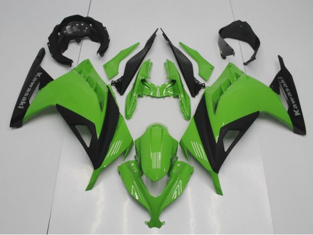 Discount 2013-2016 OEM Style Green Kawasaki ZX300R Motorcycle Fairing Kit Canada Discount 2013-2016 OEM Style Green Kawasaki ZX300R Motorcycle Fairing Kit Canada