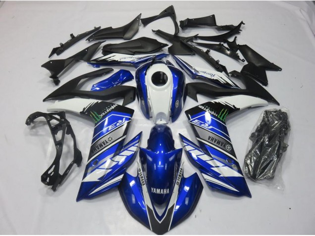 Discount 2015-2022 Monster Blue Yamaha YZF R3 Motorcycle Fairings Canada Discount 2015-2022 Monster Blue Yamaha YZF R3 Motorcycle Fairings Canada