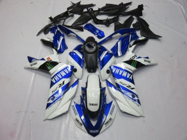 Discount 2015-2022 White Monster Yamaha YZF R3 Replacement Motorcycle Fairings Canada