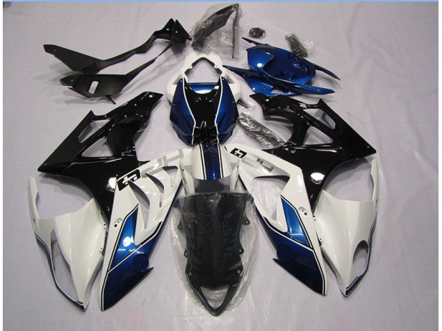 Discount 2009-2014 White Blue BMW S1000RR Replacement Fairings Canada Discount 2009-2014 White Blue BMW S1000RR Replacement Fairings Canada
