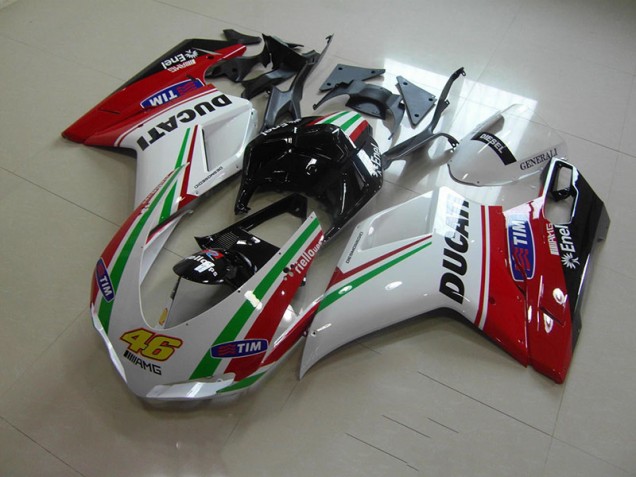 Discount 2007-2014 White Red 46 Ducati 1098 Motorbike Fairing Canada Discount 2007-2014 White Red 46 Ducati 1098 Motorbike Fairing Canada