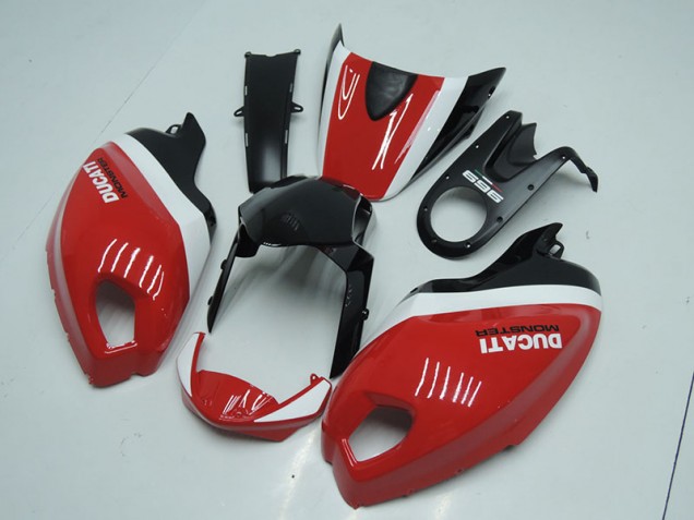 Discount 2008-2012 Black Red Monster Ducati Monster 696 Motorcycle Fairing Kits Canada Discount 2008-2012 Black Red Monster Ducati Monster 696 Motorcycle Fairing Kits Canada