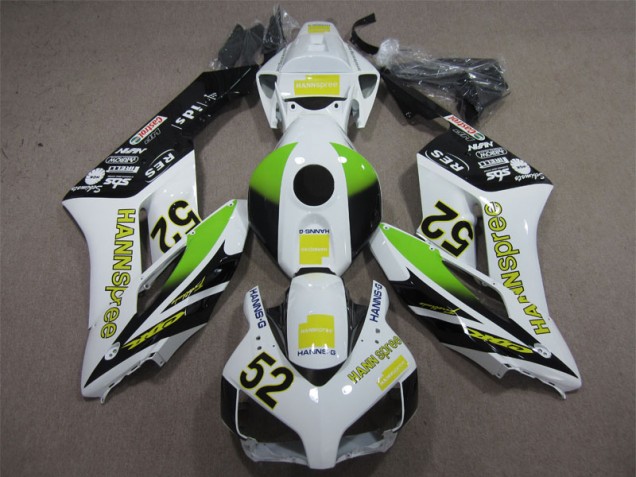 Discount 2004-2005 White Green Hannspree 52 Honda CBR1000RR Replacement Motorcycle Fairings Canada Discount 2004-2005 White Green Hannspree 52 Honda CBR1000RR Replacement Motorcycle Fairings Canada