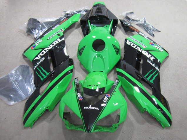 Discount 2004-2005 Black Green Monster Honda CBR1000RR Motorcycle Fairings Canada